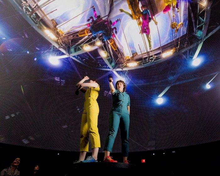 Prolab Dance’s Latest Work Unfolded Physically, Virtually, and Upon the Ceiling of Kendall Planetarium